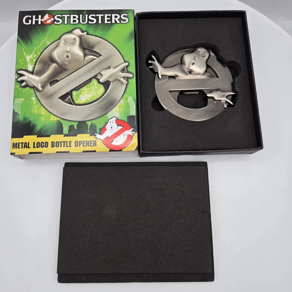 Ghostbusters Metal Logo Bottle Opener